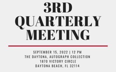 Quarterly Meeting – September 15, 2022