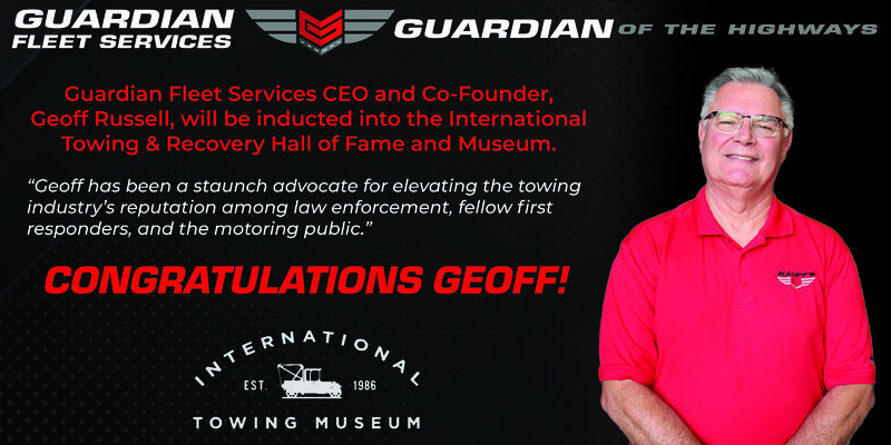 Exciting News: SSTA Founder and Past President Geoff Russell Being Inducted Into the International Towing Hall of Fame